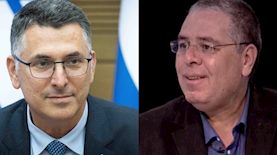 גדעון סער ואלי ציפורי, צילום: פייסבוק ויונתן סינדל פלאש 90